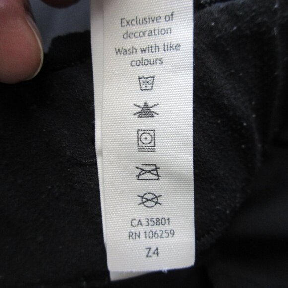 Lululemon Keep Moving Women's Crop Pants 4 Black Drawstring Pockets Travel 336 - Picture 4 of 12